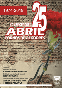 25 abril 2019