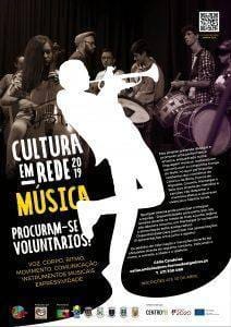 Cartaz Voluntarios Rede Cultural CIM BSE Musica