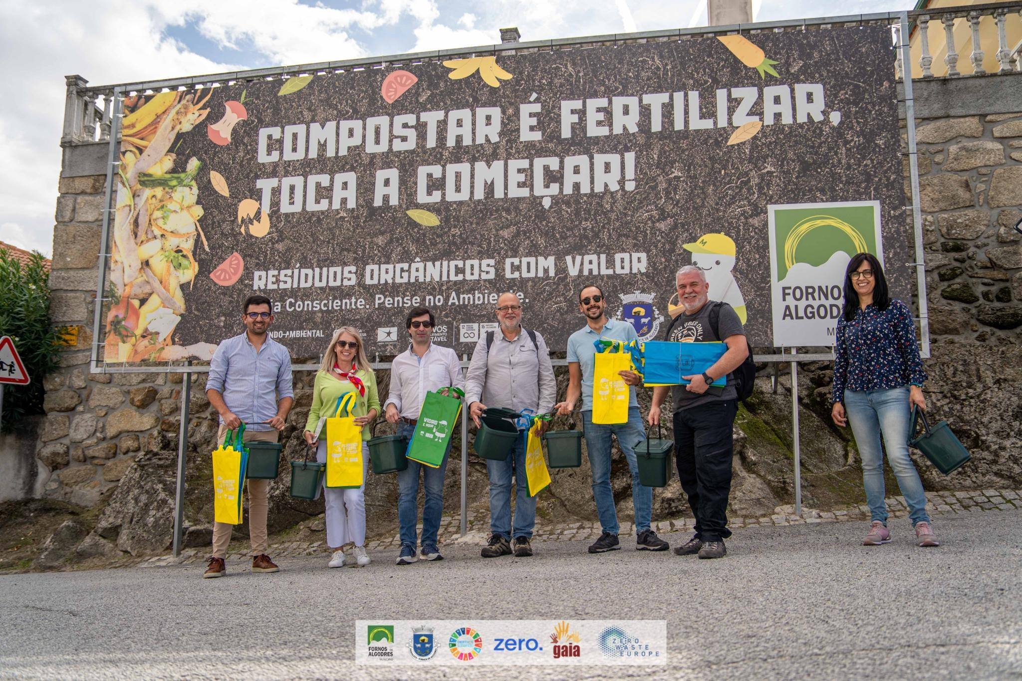 Projeto de compostagem comunitária e recolha porta-a-porta de resíduos arranca na freguesia da Muxagata