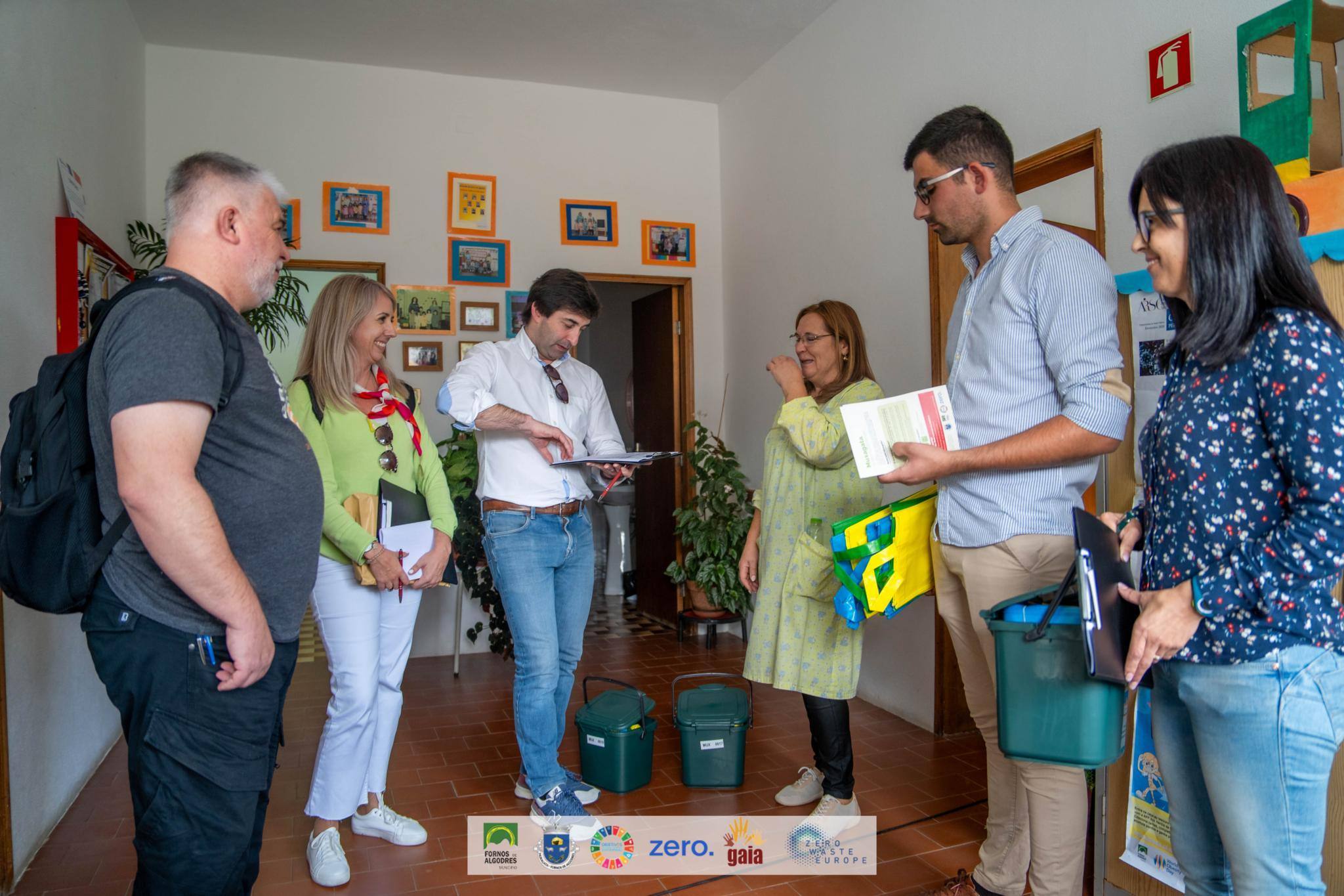 Projeto de compostagem comunitária e recolha porta-a-porta de resíduos arranca na freguesia da Muxagata