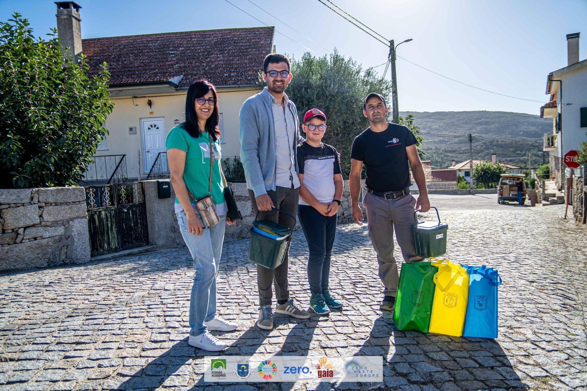 Projeto de compostagem comunitária e recolha porta-a-porta de resíduos arranca na freguesia da Muxagata